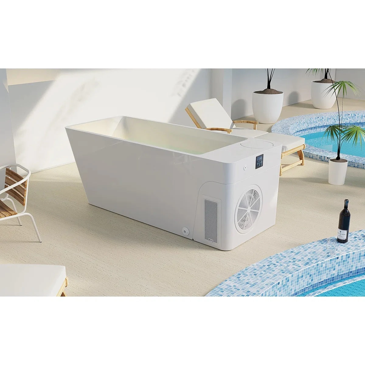 Orivon Frost — white finish, product view 3